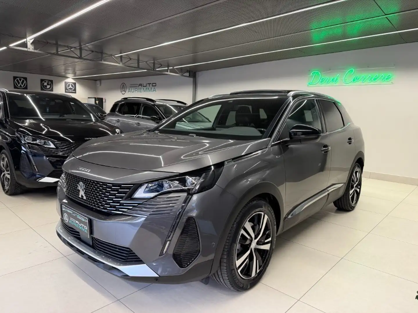 Peugeot 3008 1500 BLUEHDI 130 CV EAT8 GT PACK+TETTO APRIBILE Grigio - 1