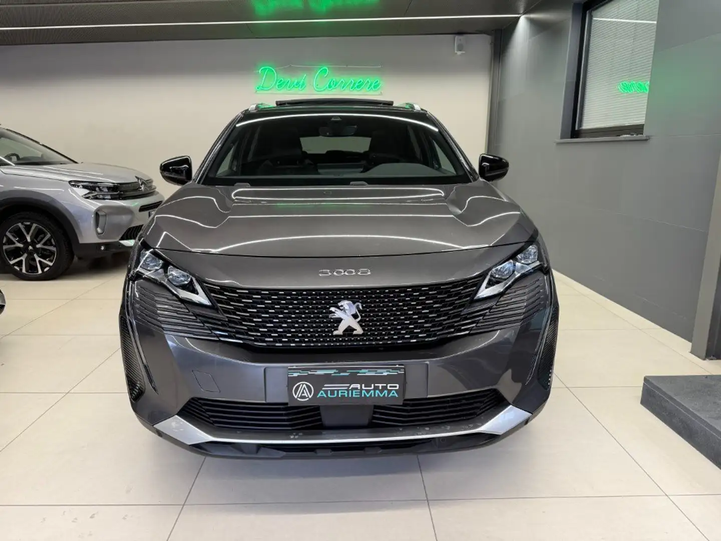 Peugeot 3008 1500 BLUEHDI 130 CV EAT8 GT PACK+TETTO APRIBILE Grigio - 2