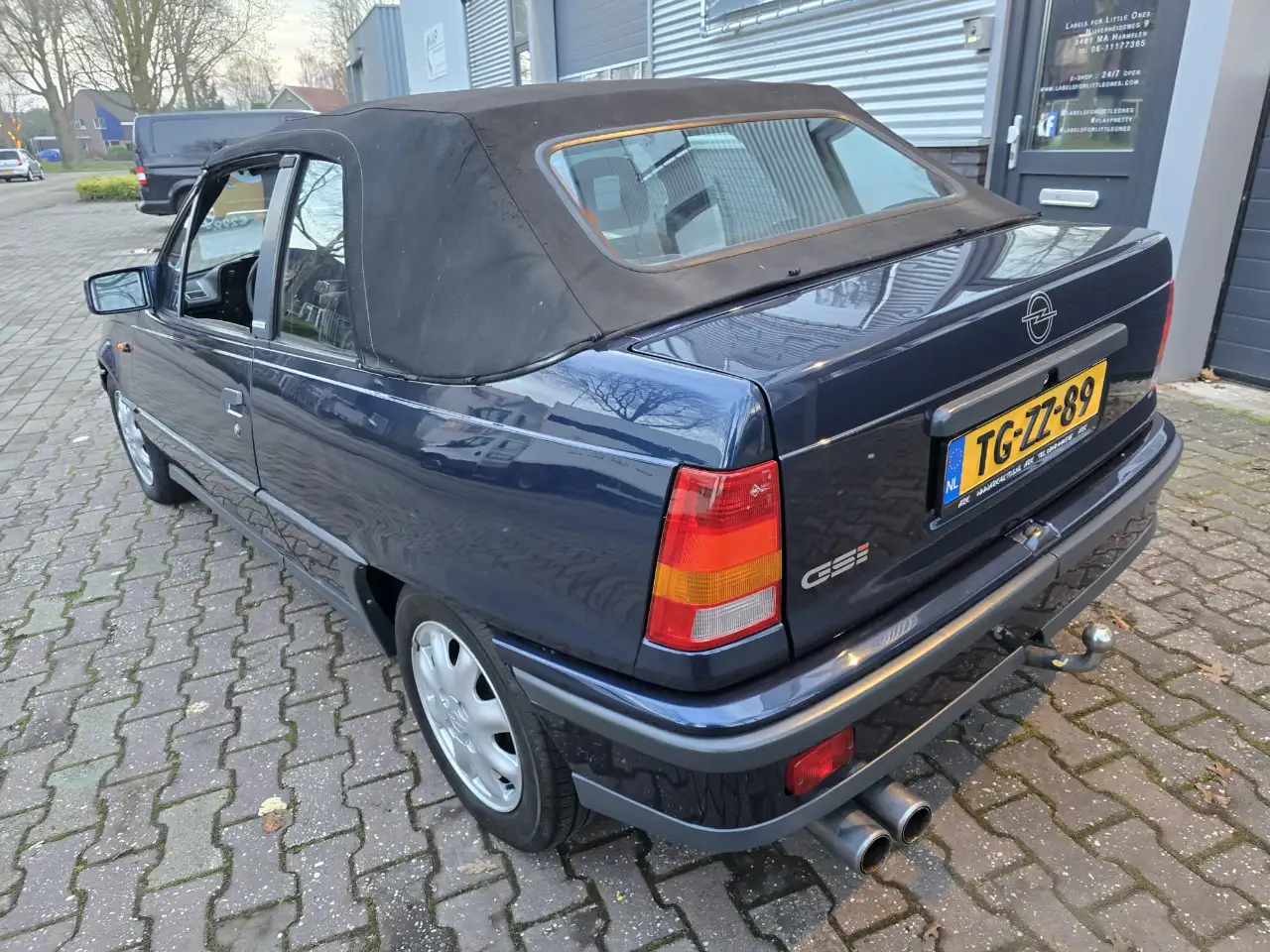 Opel KADETT-E-CABRIO C2.0NE GSI OPNIEUW GESPOTEN, foto 9