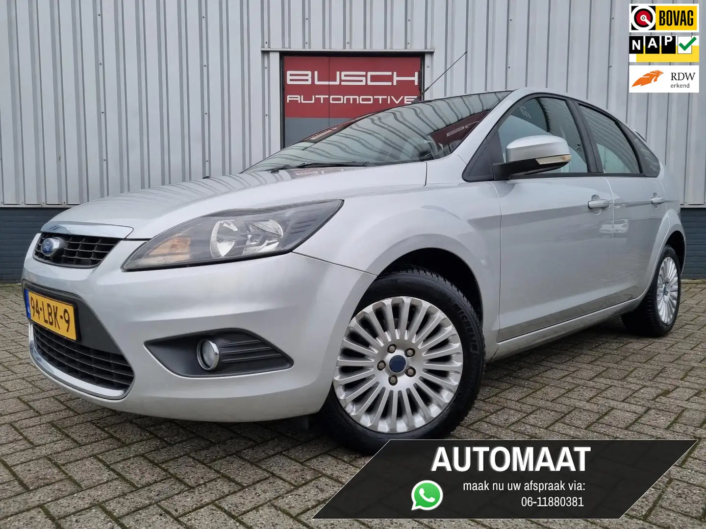 Ford Focus 1.6 5 deurs Titanium | AUTOMAAT | TREKHAAK | Grijs - 1