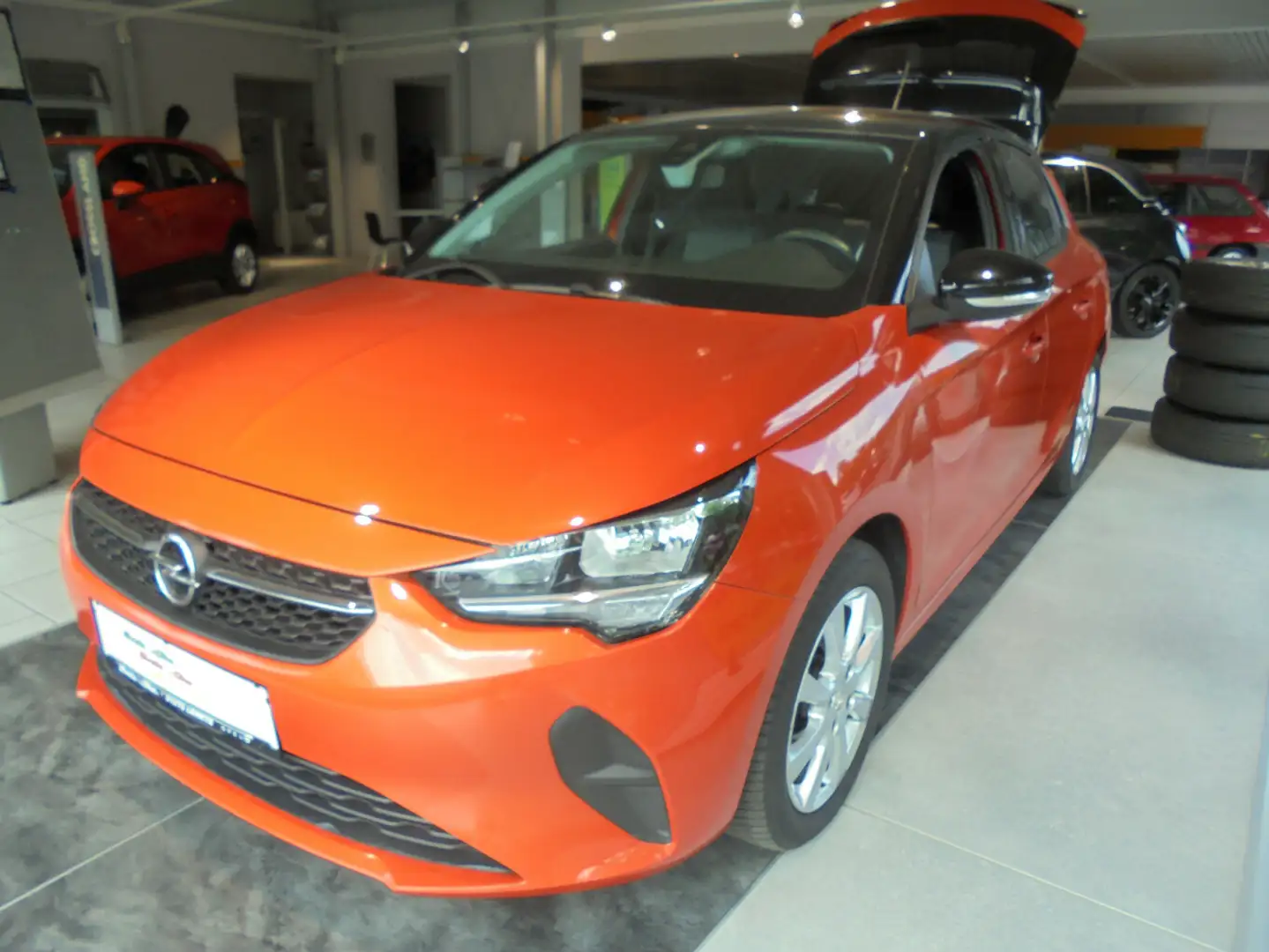 Opel Corsa Edition+Sitzhzg.+EPH+NAVI Arancione - 2