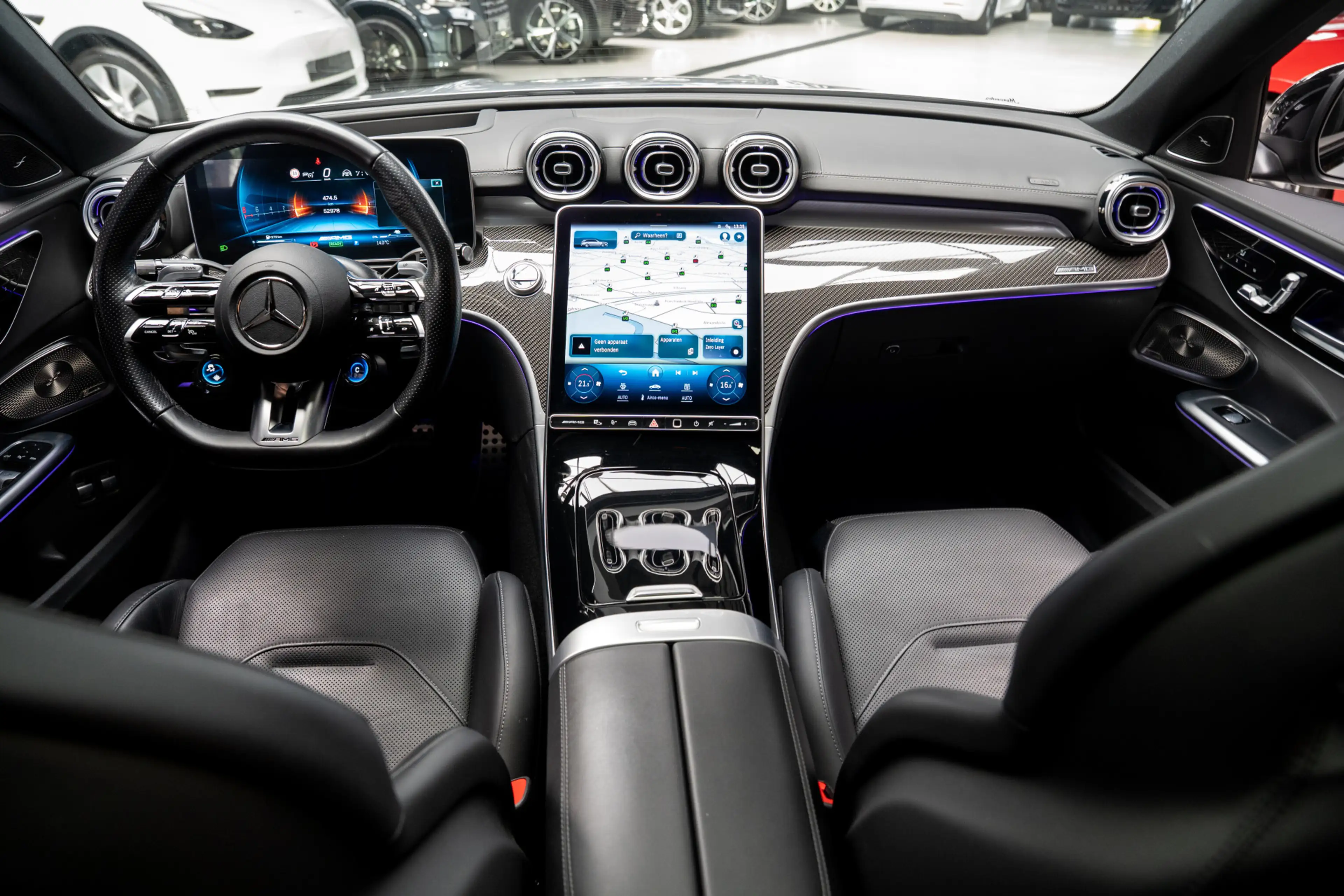 Mercedes-Benz C 63 AMG Estate SE Performance Pano HUD Schaalstoelen Burme — photo 10