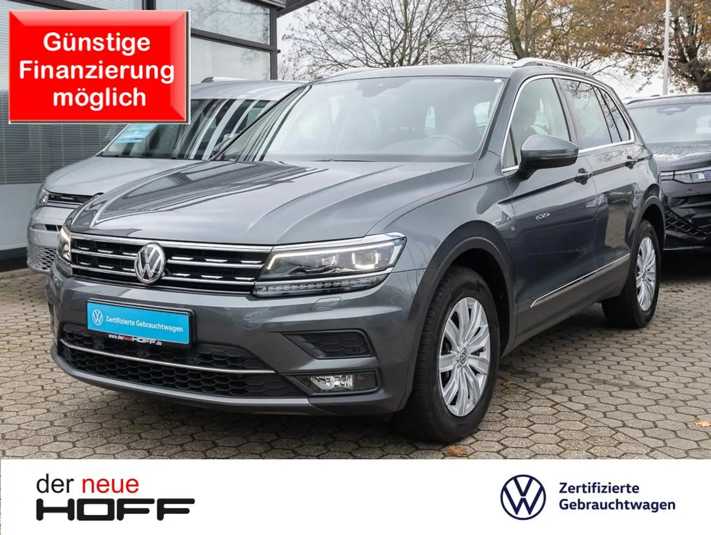 Volkswagen Tiguan 2.0 TSI 4Motion DSG Highline PANO LED NAVI AREA VI Grau - 1