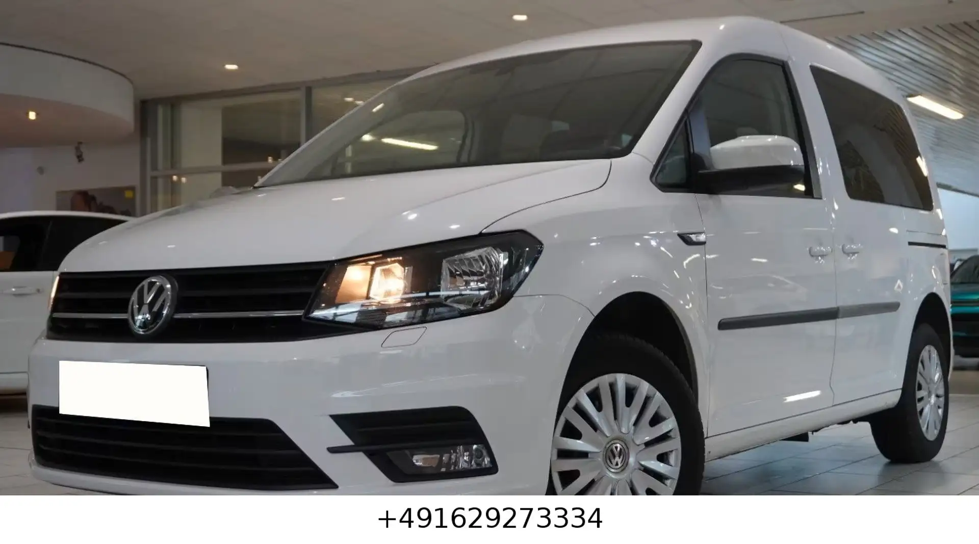 Volkswagen Caddy PKW Conceptline BMT/Klima/AHK/Tempomat Weiß - 1