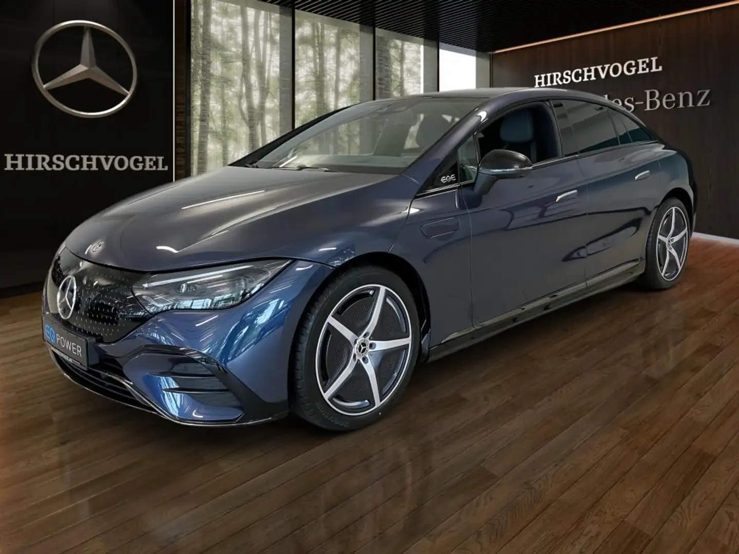 Mercedes-Benz EQE 350 + EDITION AMG-Line+AIRMATIC+DISTRONIC+HUP Bleu - 2
