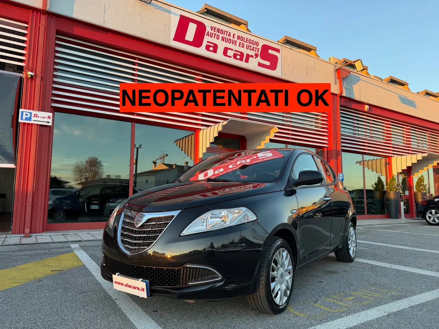 Lancia Ypsilon 1.2 8v Gold s, NEOPATENTATI OK! Nero - 1