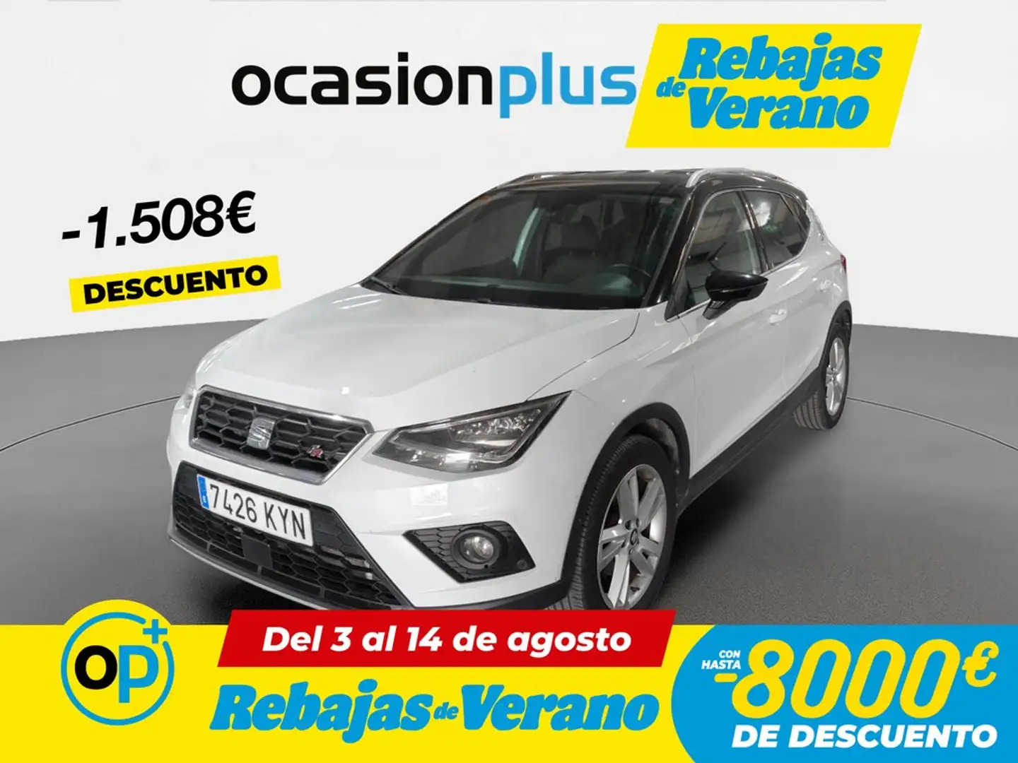 SEAT Arona 1.5 EcoTSI S&S FR 150 Blanco - 1