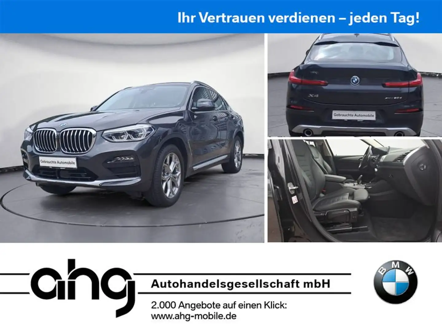 BMW X4 xDrive20d AT xLine Innovationsp. EDC Panorama Grijs - 1