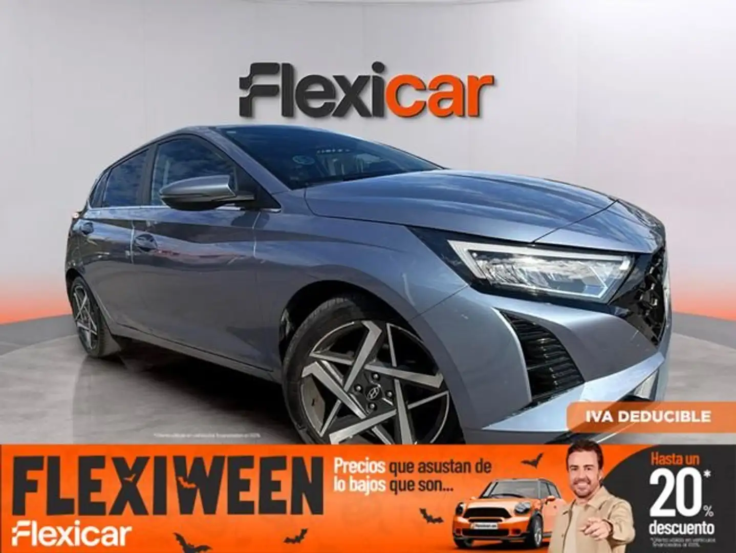 Hyundai i20 1.0 TGDI 48V Tecno DCT Gris - 1