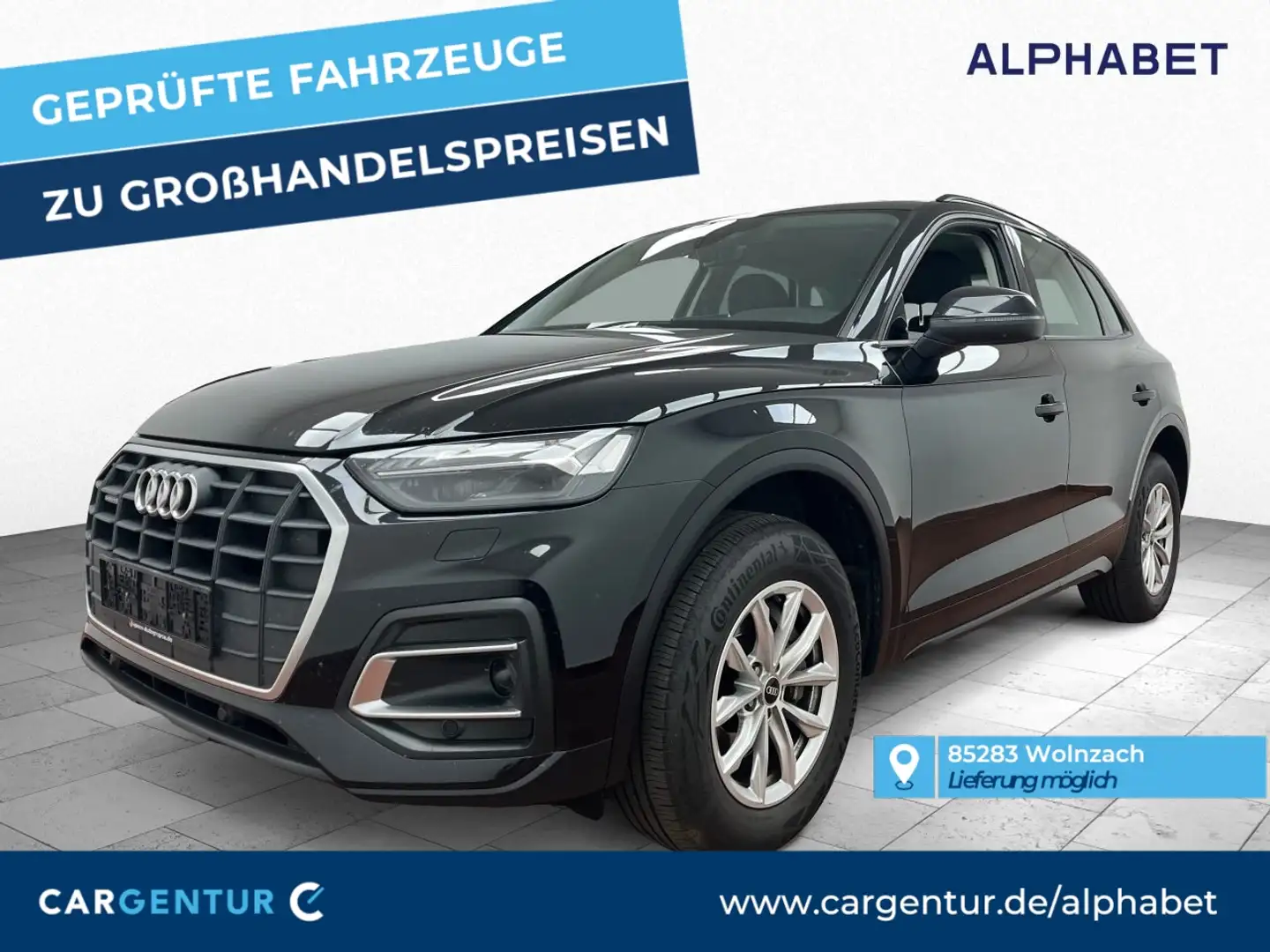 Audi Q5 40 2.0 TDI quattro basis Matrix AHK SpoSi StHz LED Schwarz - 1