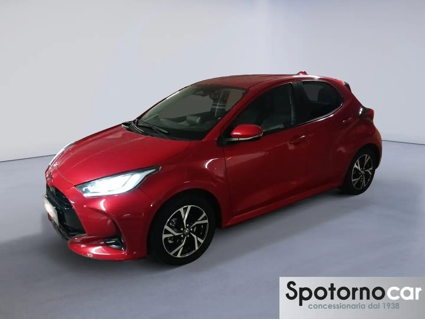 Toyota Yaris Yaris 1.5 Hybrid 5 porte Trend Rosso - 1