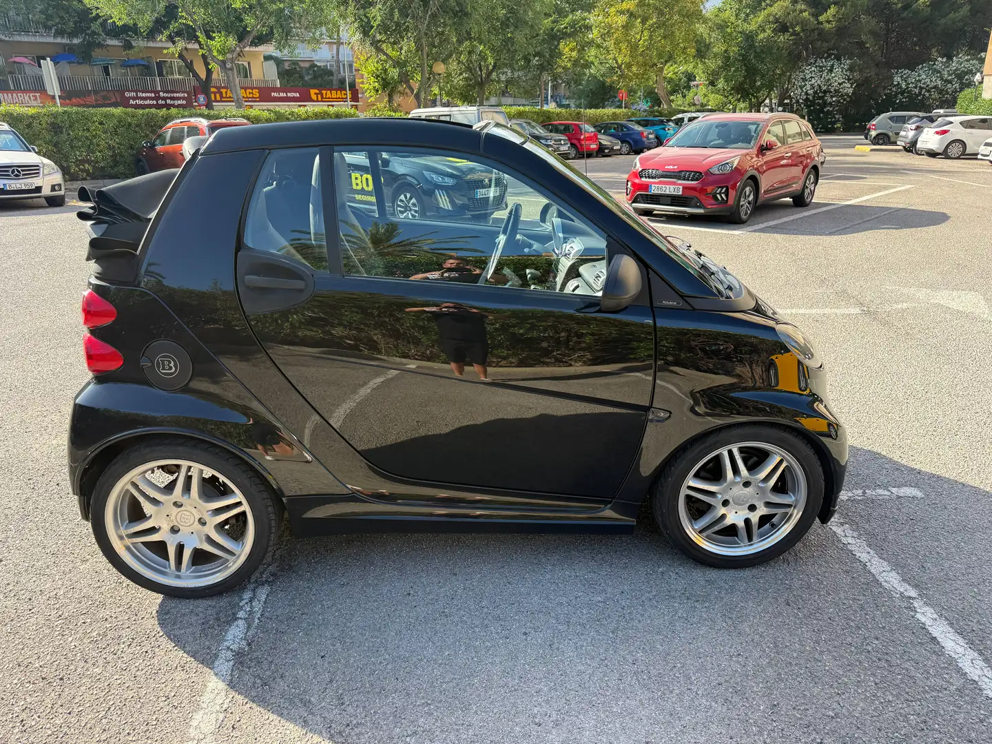 smart brabus Fortwo Cabrio Brabus Xclusive Aut. Brabus Xclusive Negro - 2