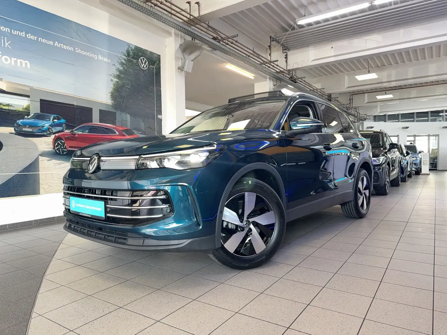 Volkswagen Tiguan Elegance 2.0TDI DSG HD-MATRIX LED+STANDHZG Blau - 1