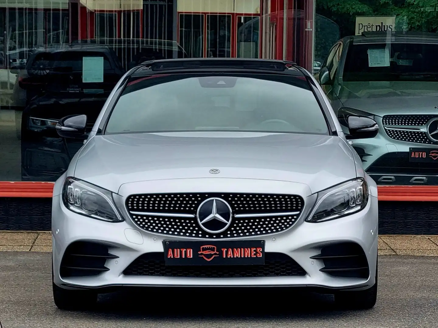 Mercedes-Benz C 200 C 200 d Pack AMG / Toit Pano / Cockpit / Full Opt. Argent - 2