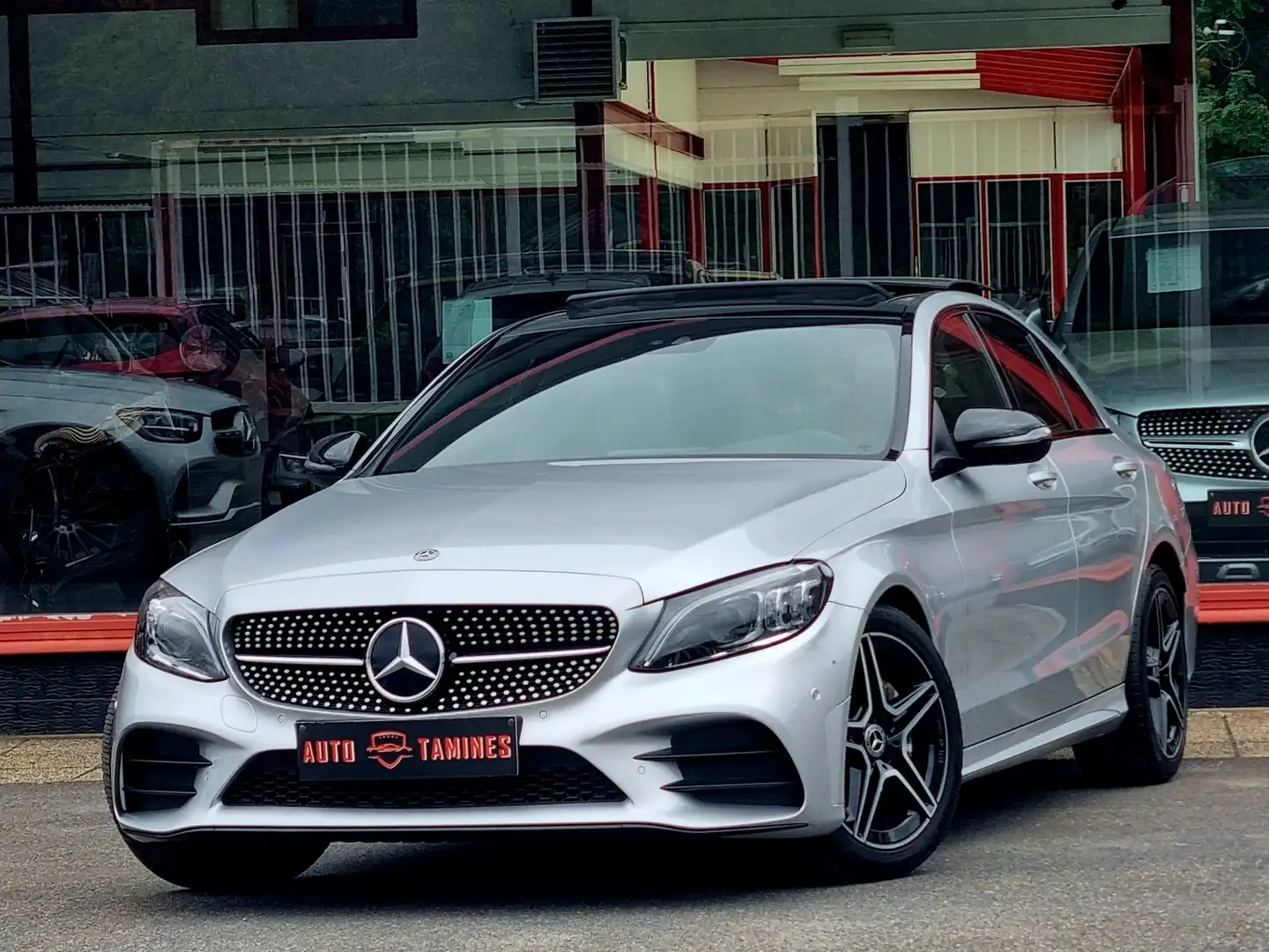 Mercedes-Benz C 200 C 200 d Pack AMG / Toit Pano / Cockpit / Full Opt. Argent - 1