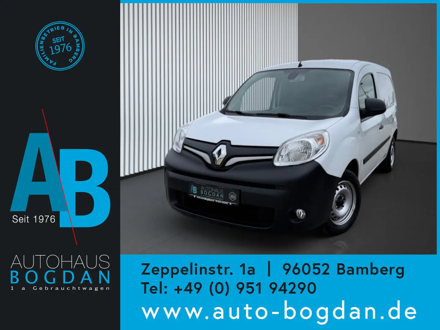 Renault Kangoo Rapid Extra Tempomat*PDC*Navi*Kamera*1.Hd Weiß - 1