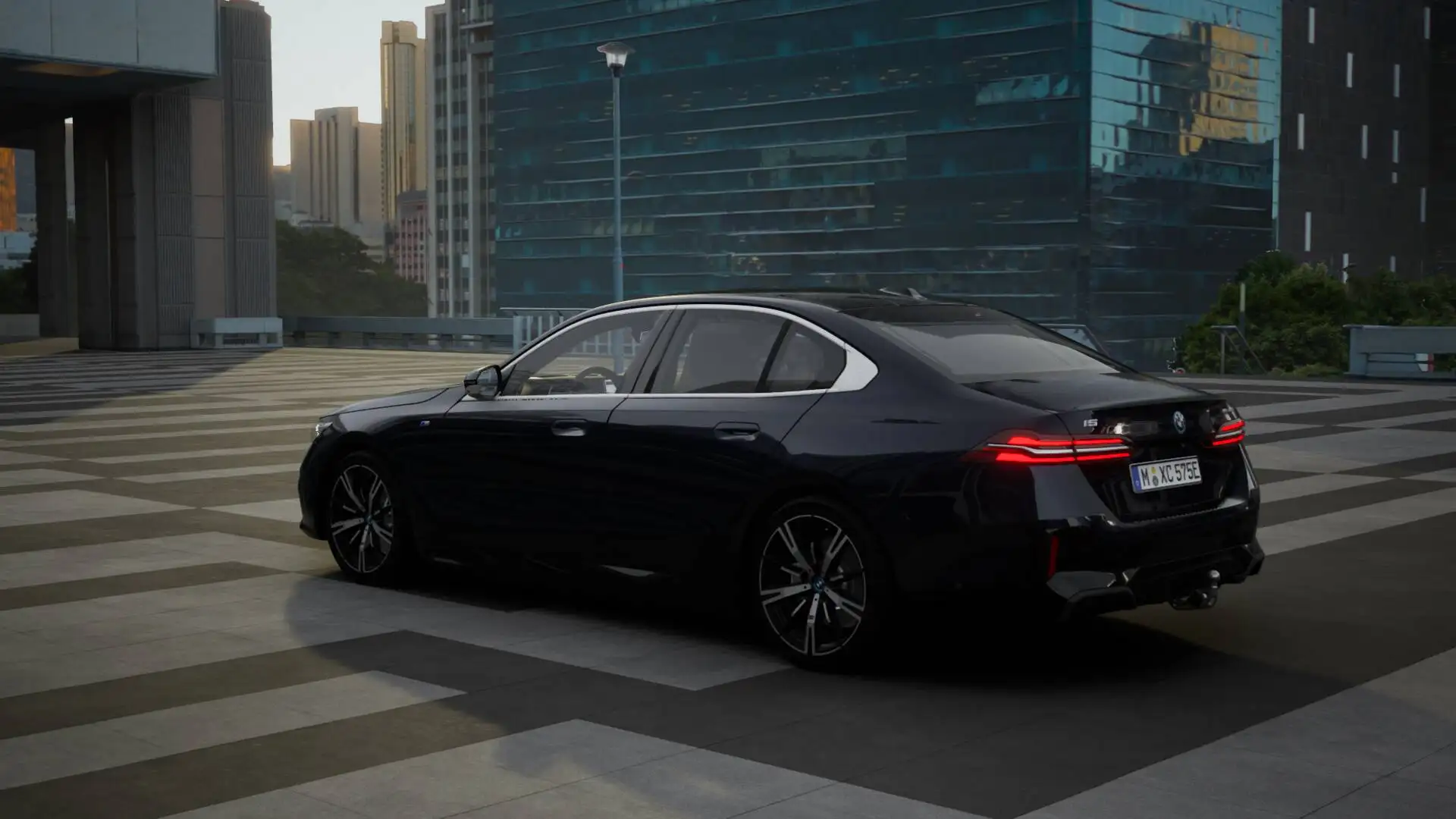 BMW i5 eDrive40 M Sport / Panoramadak / Trekhaak / Parkin Noir - 2