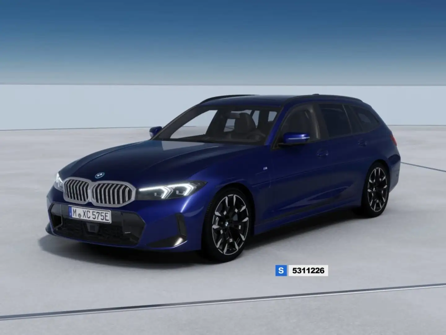 BMW 330 e Touring Hybrid Edition MSport Blu/Azzurro - 1