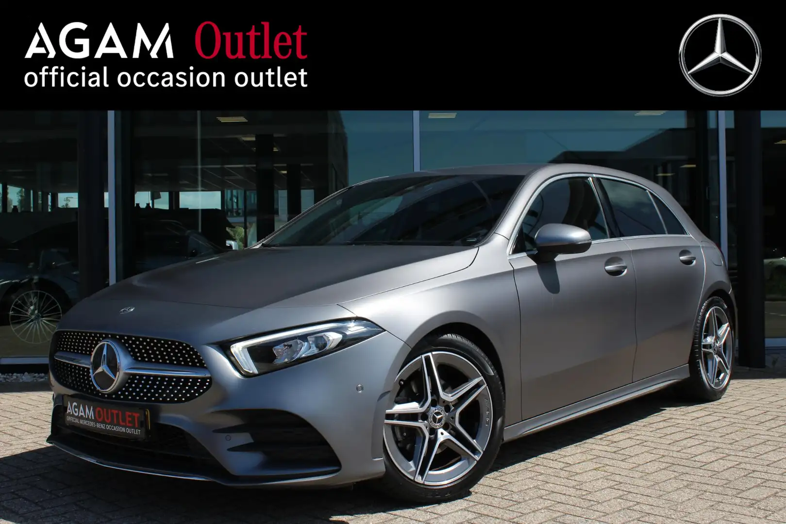 Mercedes-Benz A 200 Hatchback Business Solution AMG Or. NL auto | Deal Grijs - 1