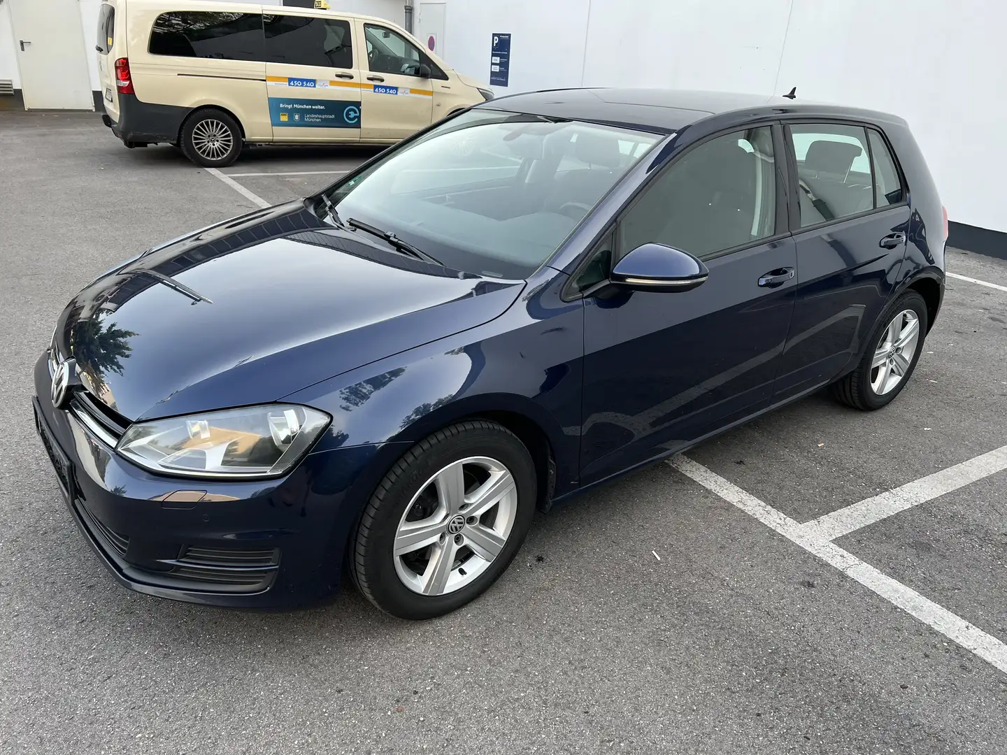 Volkswagen Golf Golf VII 2.0 TDI BMT Comfortline, NAVI, SHZ, Modrá - 1
