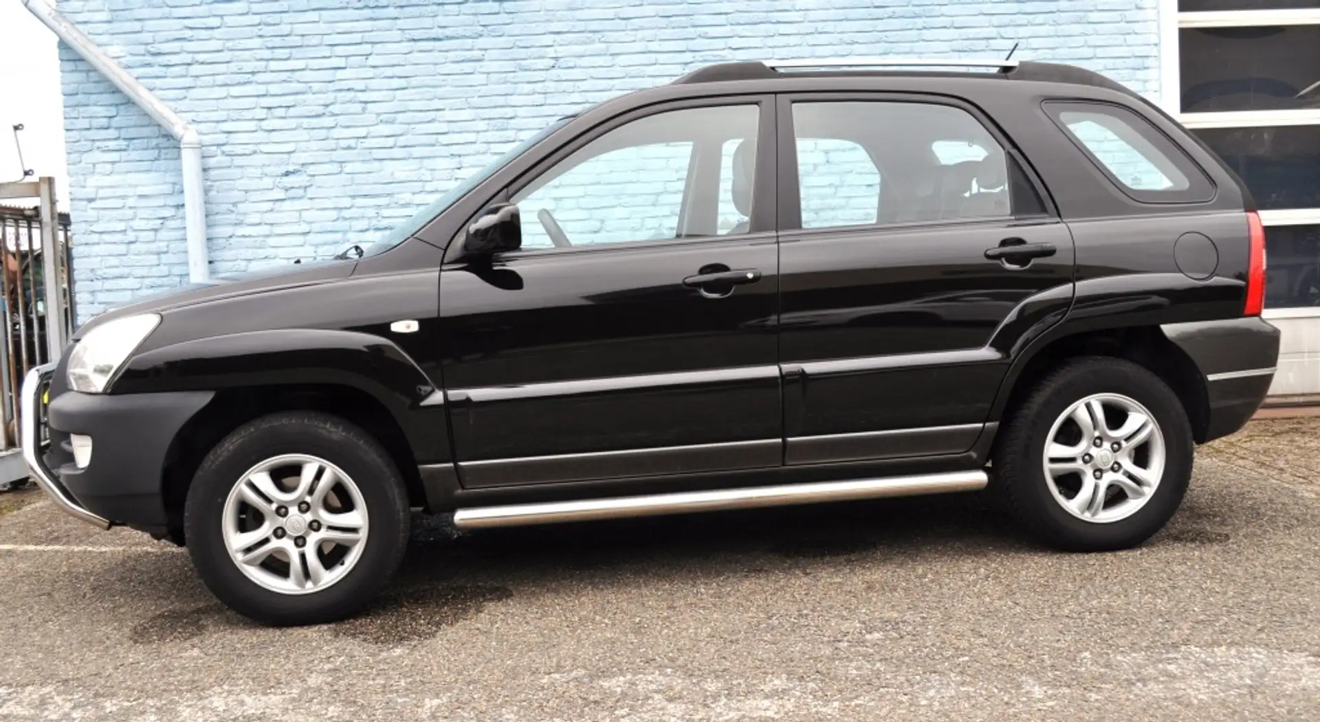 Kia Sportage 2.0 CVVT Executive trh half leder Zwart - 2