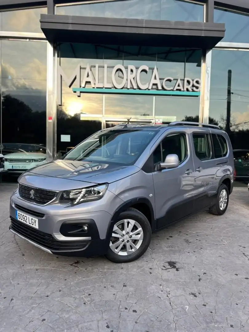 Peugeot Rifter Allure Pack Long BlueHDi 96kW 7 plazas Gris - 1