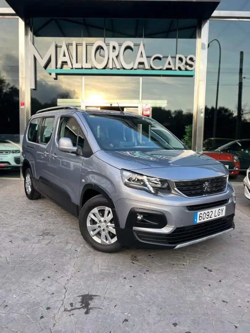 Peugeot Rifter Allure Pack Long BlueHDi 96kW 7 plazas Gris - 2