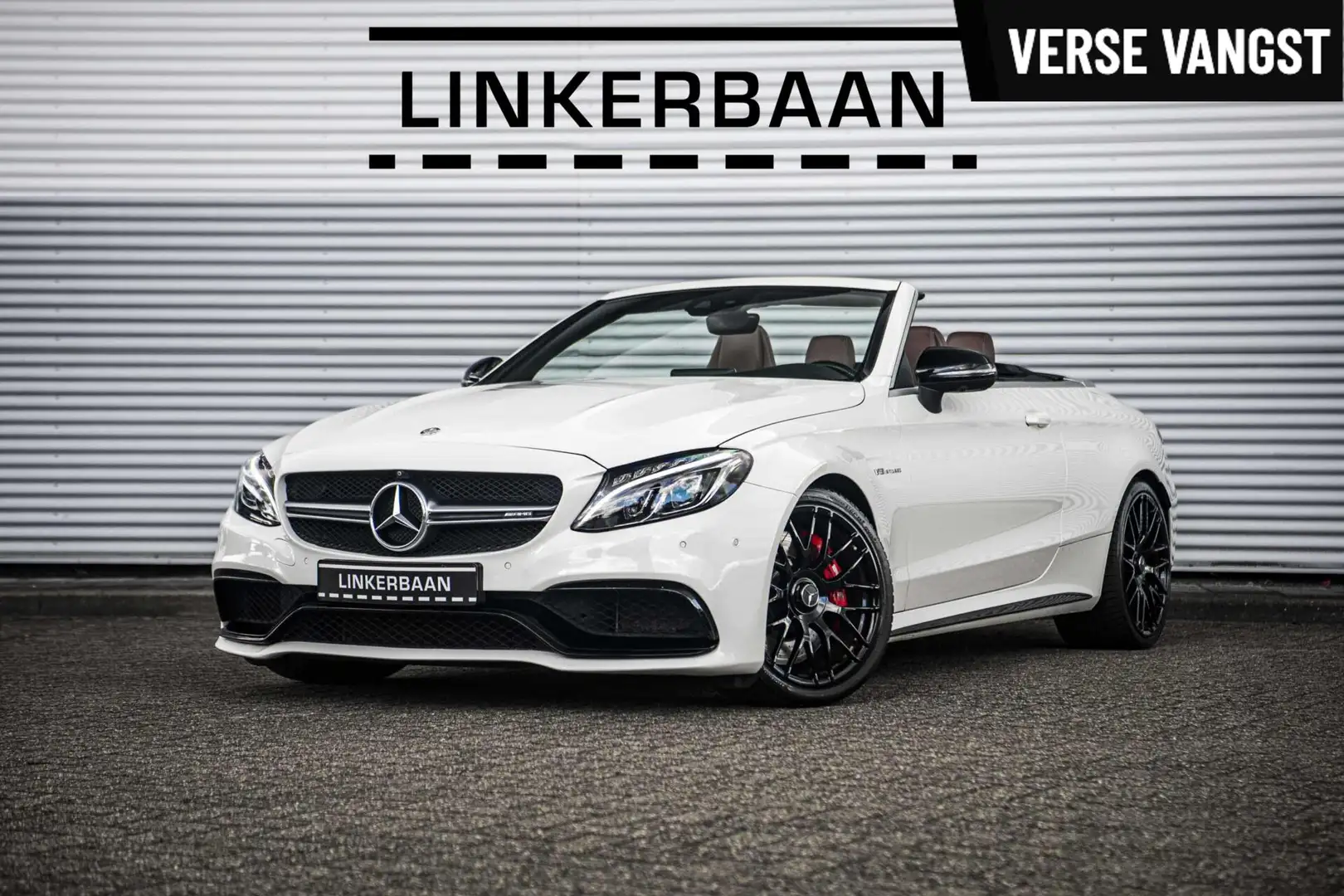 Mercedes-Benz C 63 AMG Cabrio S Edition 1 | Burmester | Performance | Sur Blanc - 1