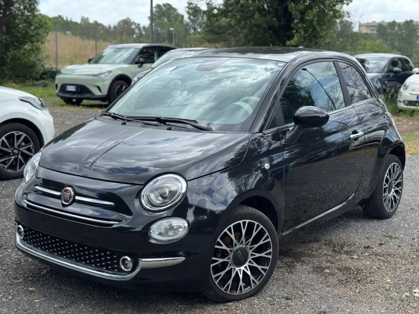 Fiat 500 CERCHI "16 + CLIMA AUTOMATICO + GPL Noir - 1