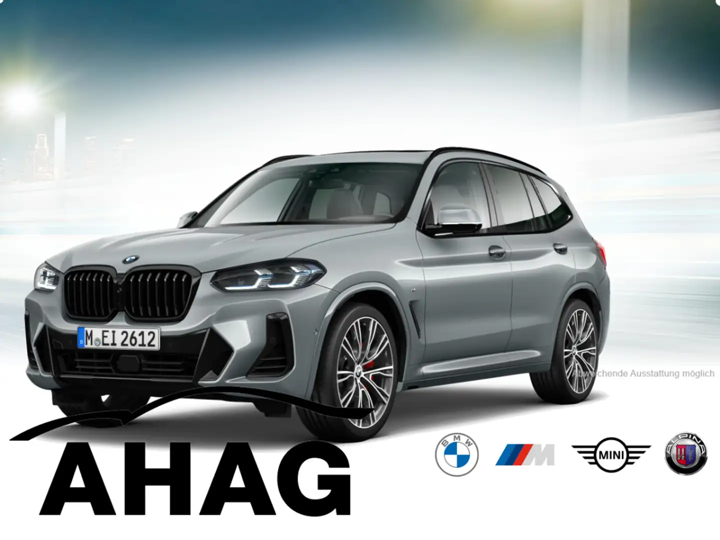 BMW X3 xDrive30d AT M Sportpaket Innovationsp. EDC Grau - 2