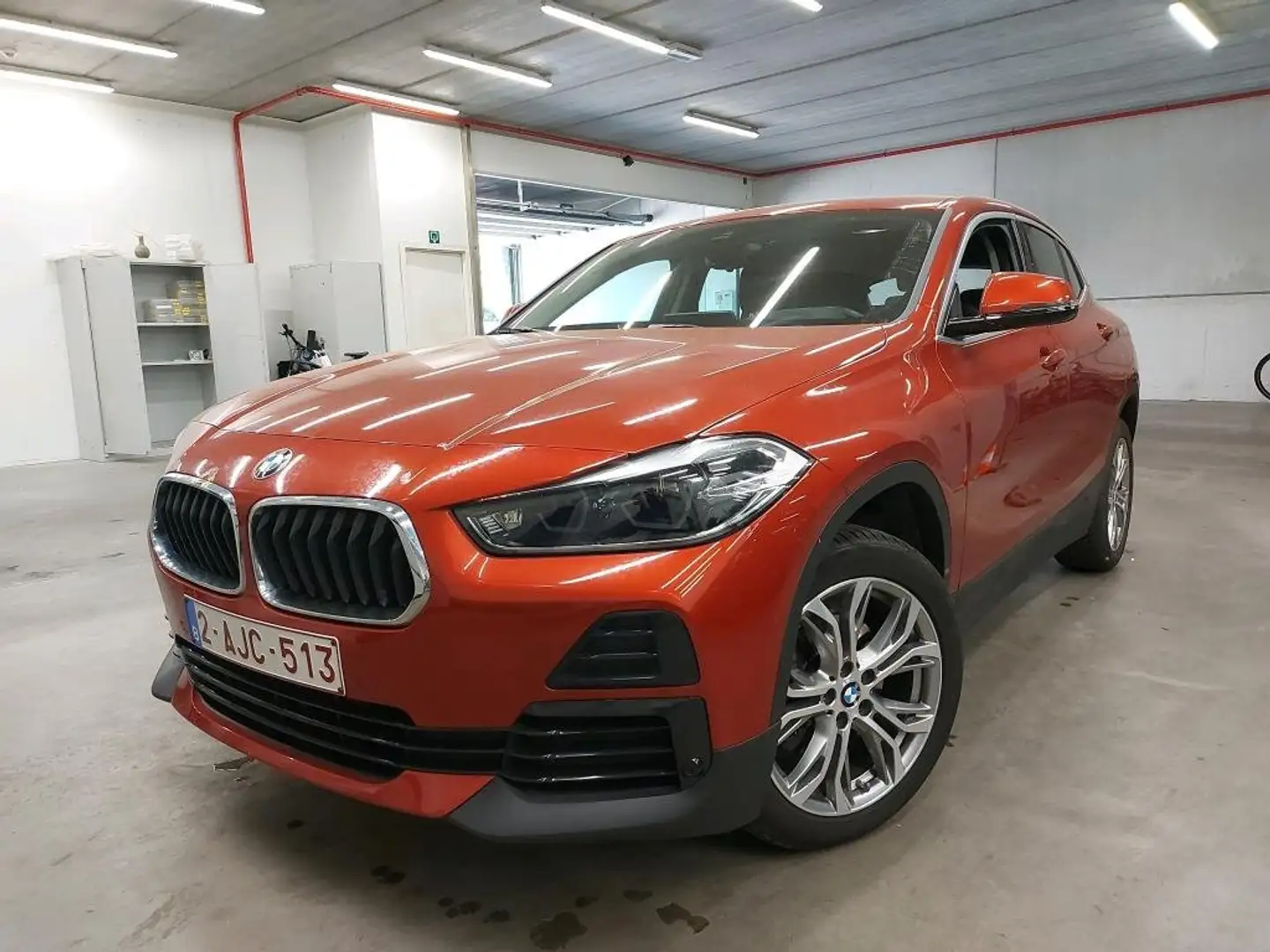 BMW X2 18dA sDrive XLine NAVI-CUIR SPORT-FULL LED-CRUISE Orange - 2