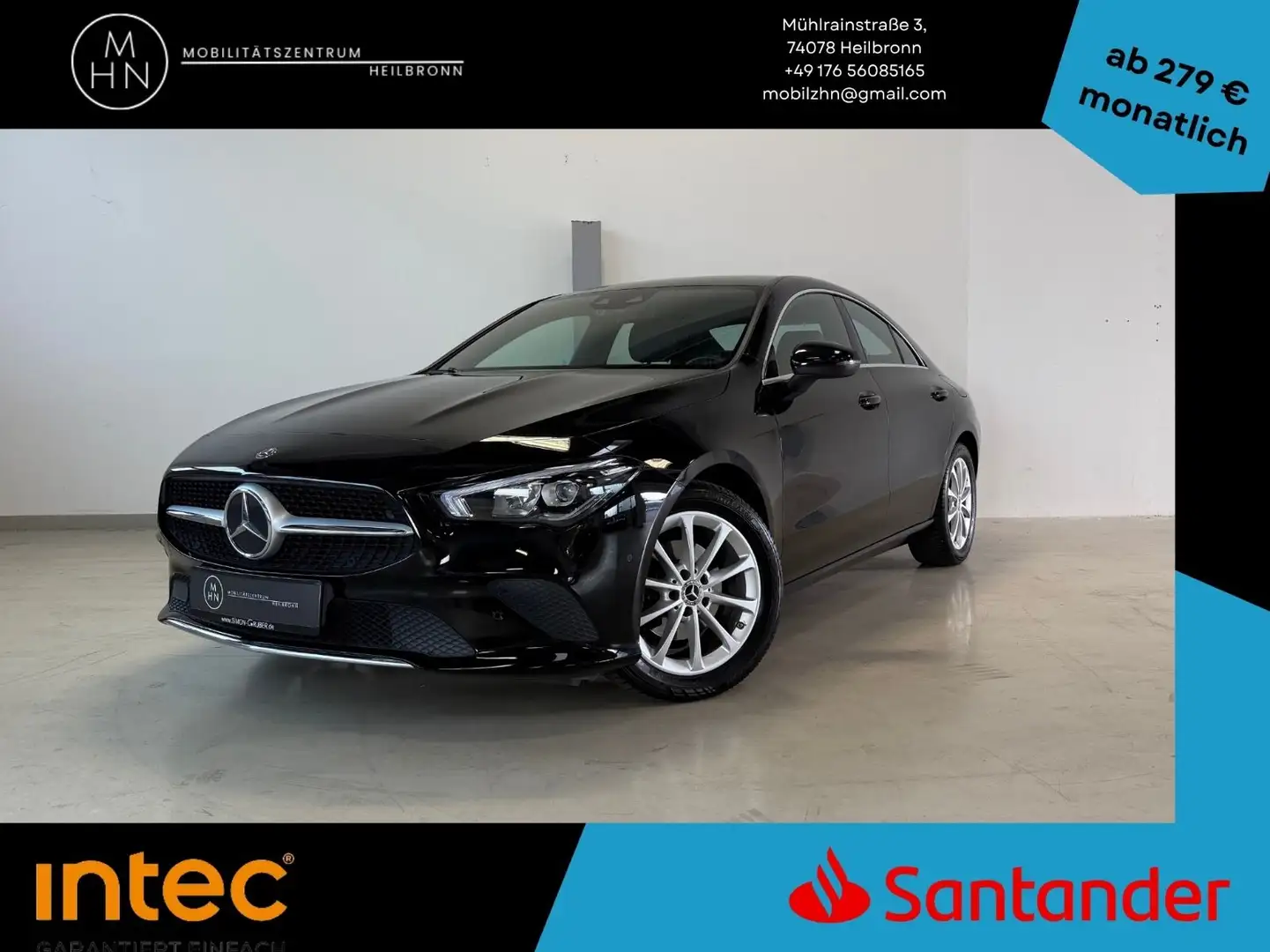 Mercedes-Benz CLA 180 Progressive 2.HAND*MBUX*AUGMENTED*SPUR Negro - 1