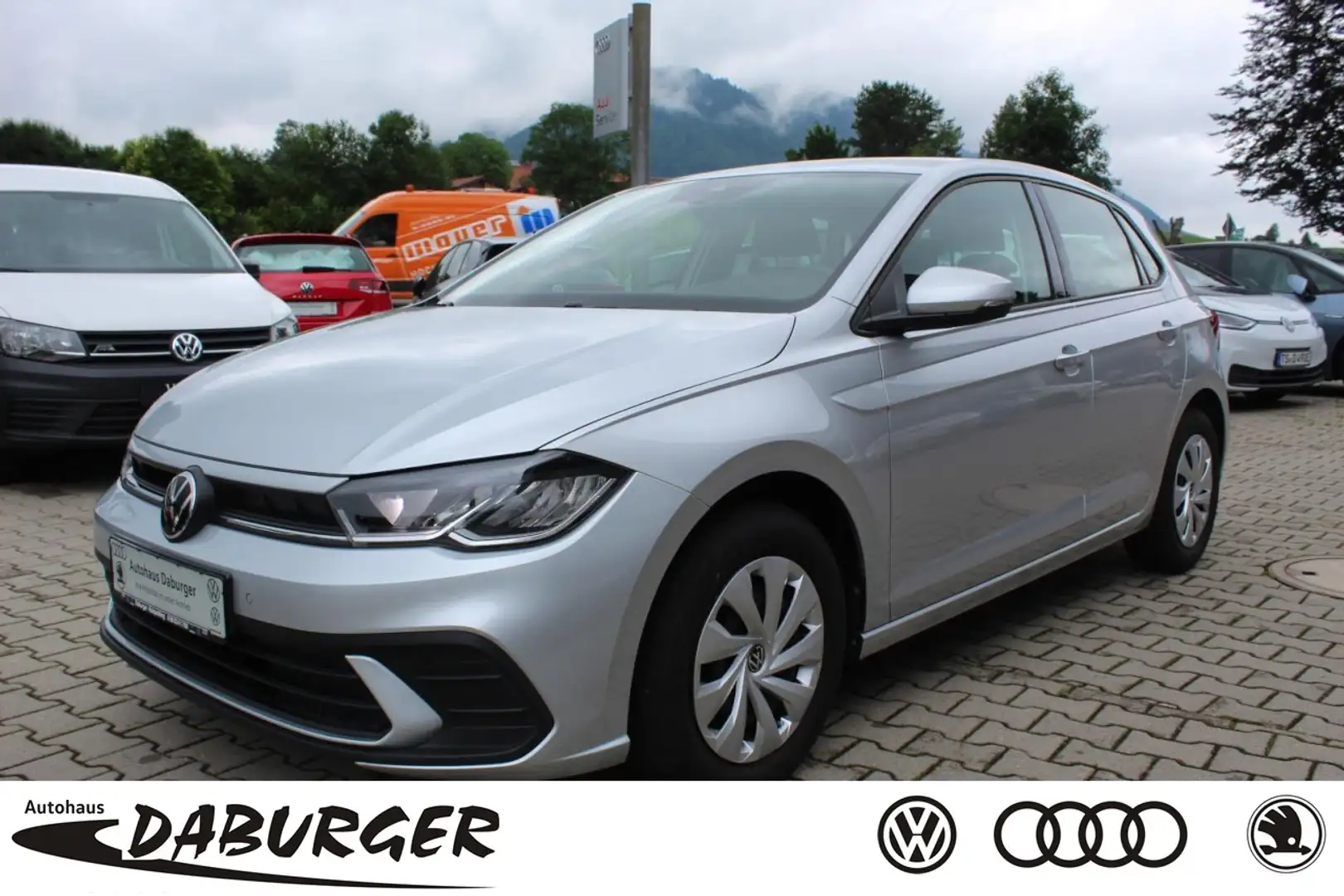 Volkswagen Polo 1.0 TSI Life Sitzheizung+LED Klima Einparkhilfe Ezüst - 1