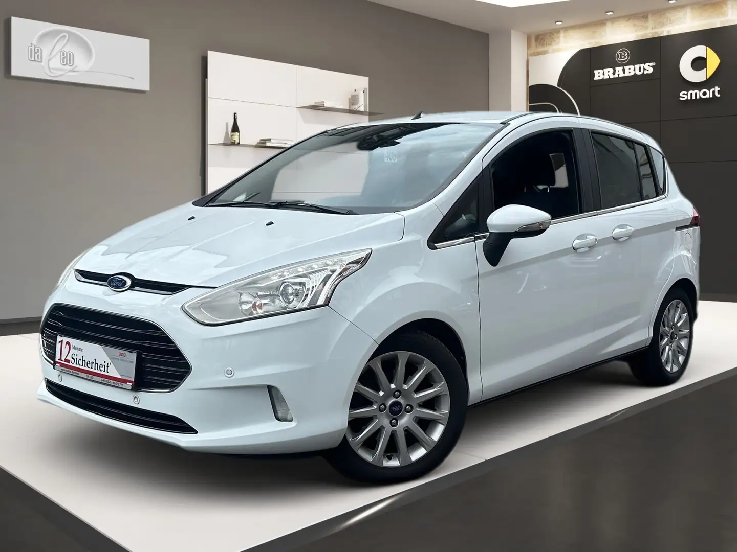 Ford B-Max B-MAX Titanium 1.Hand S-Heft Kamera Tempomat LED Weiß - 1