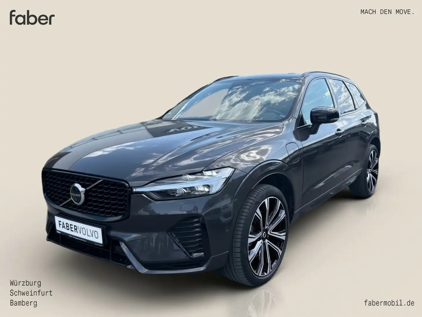 Volvo XC60 T8 AWD R-Design Plug-In Hybrid Gris - 2