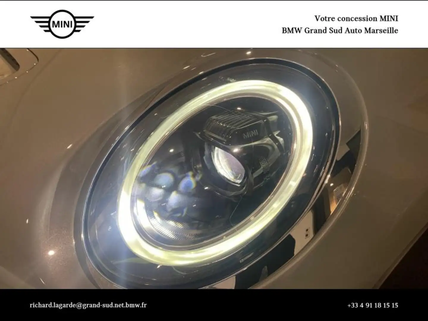 MINI Cooper SE Cooper SE 184ch Classic BVA 5CV Gris - 2
