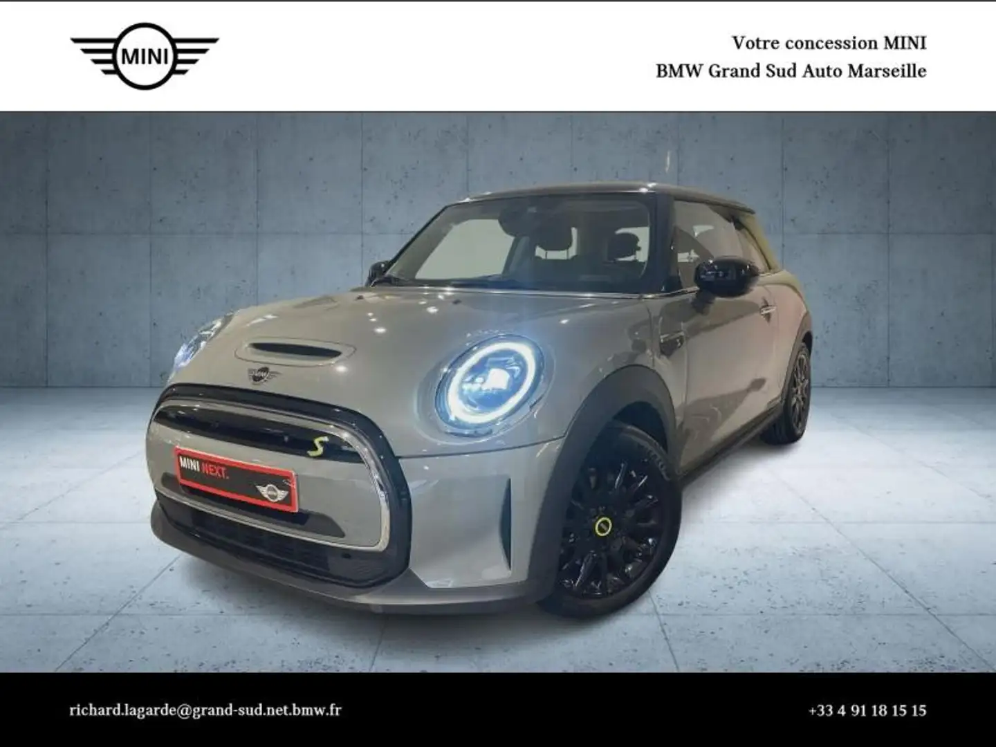 MINI Cooper SE Cooper SE 184ch Classic BVA 5CV Gris - 1