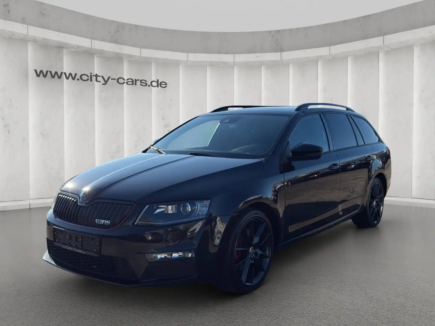 Skoda Octavia Combi RS*Bi Xenon*Navigation*Leder* Zwart - 1