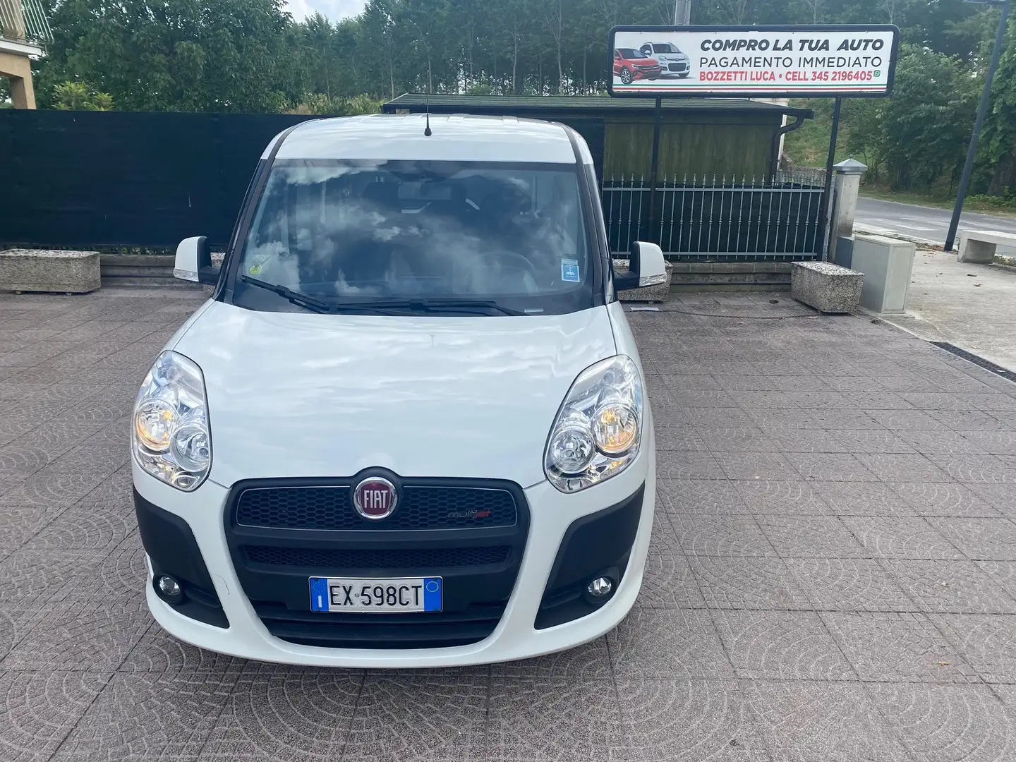 Fiat Doblo MAXI 1.6 DIESEL 105 CV, AUTOCARRO, DOPPIA PORTA Bianco - 2