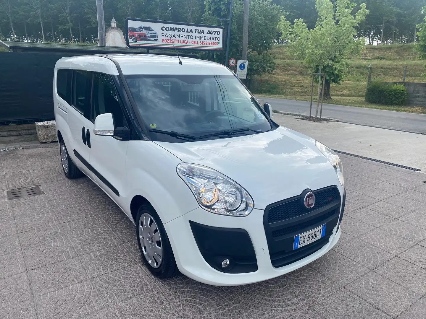 Fiat Doblo MAXI 1.6 DIESEL 105 CV, AUTOCARRO, DOPPIA PORTA Bianco - 1