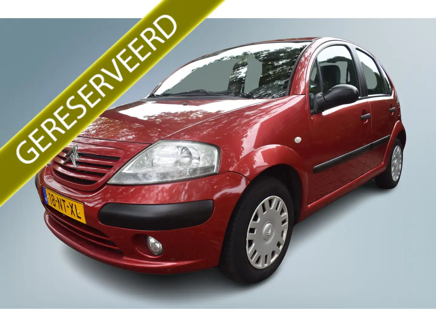 Citroen C3 1.4i Différence Cruise/Trekhaak Rood - 1