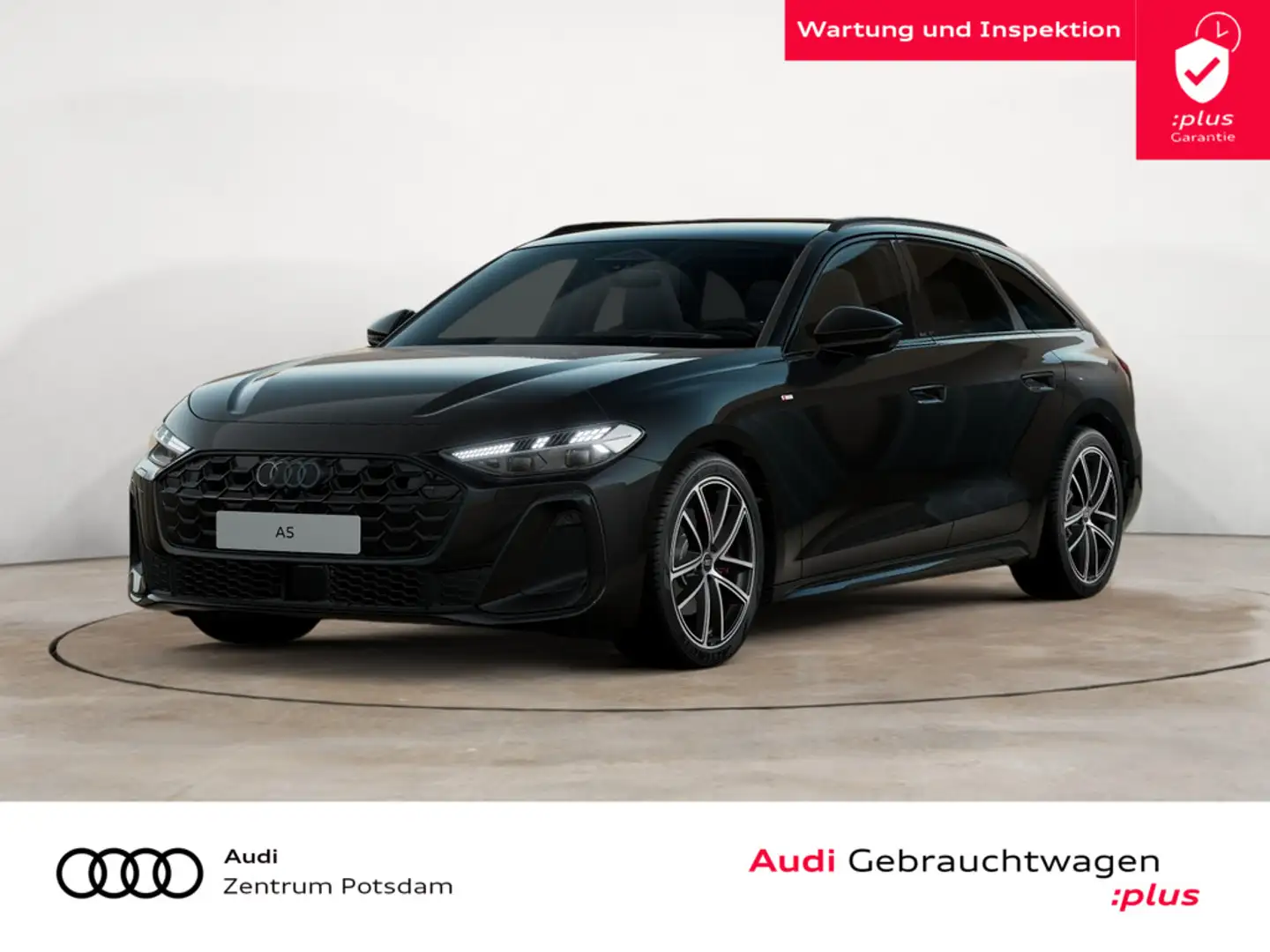 Audi A5 Avant TFSI S-tronic MATRIX PANO HUD AHK Schwarz - 1