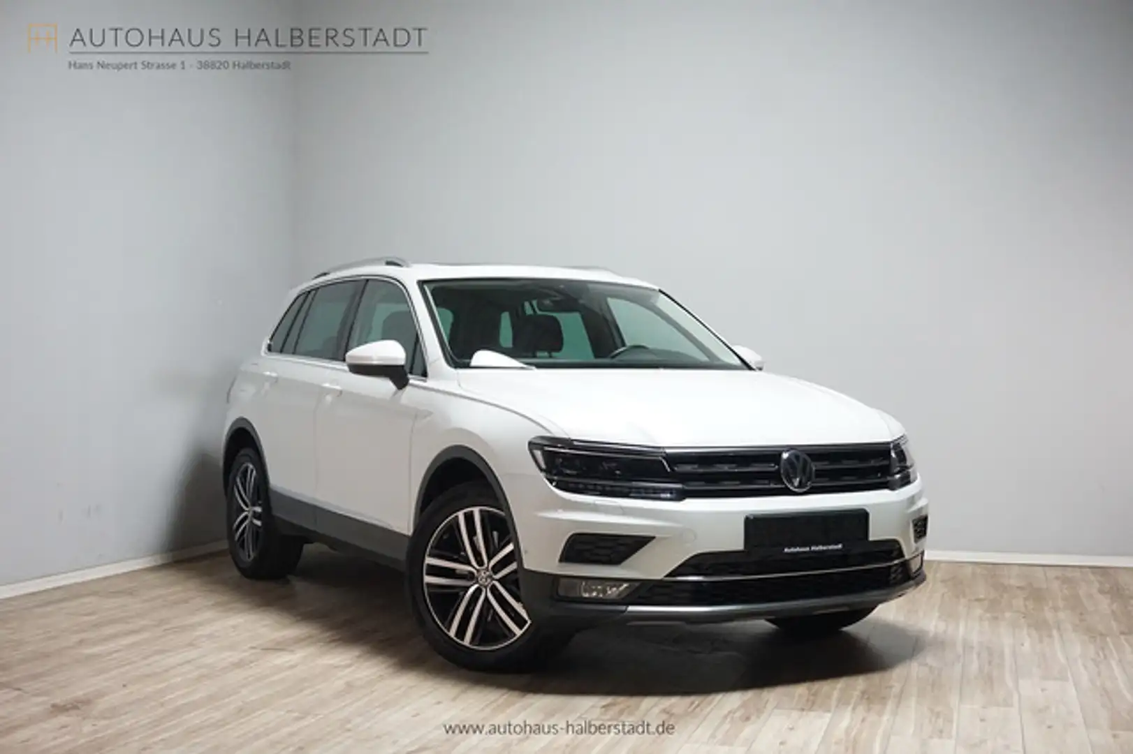 Volkswagen Tiguan 4Motion 2,0 TDI Headup/StHz/AHK/Pano/Keyl Blanc - 1