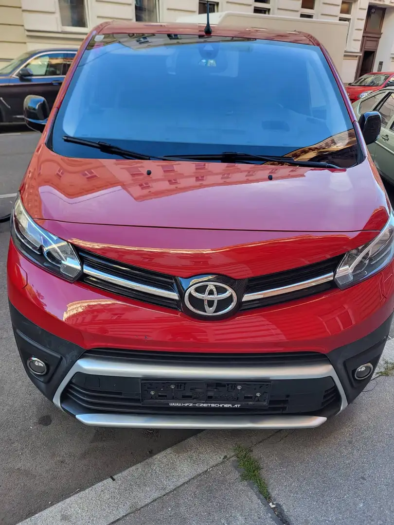 Toyota Proace Toyota Proace 2,0 D 120 Kastenwagen L | DPF+Turbo+Kupplung NEU | AHK 2,5t | Pickerl 07/2027 Rot - 2