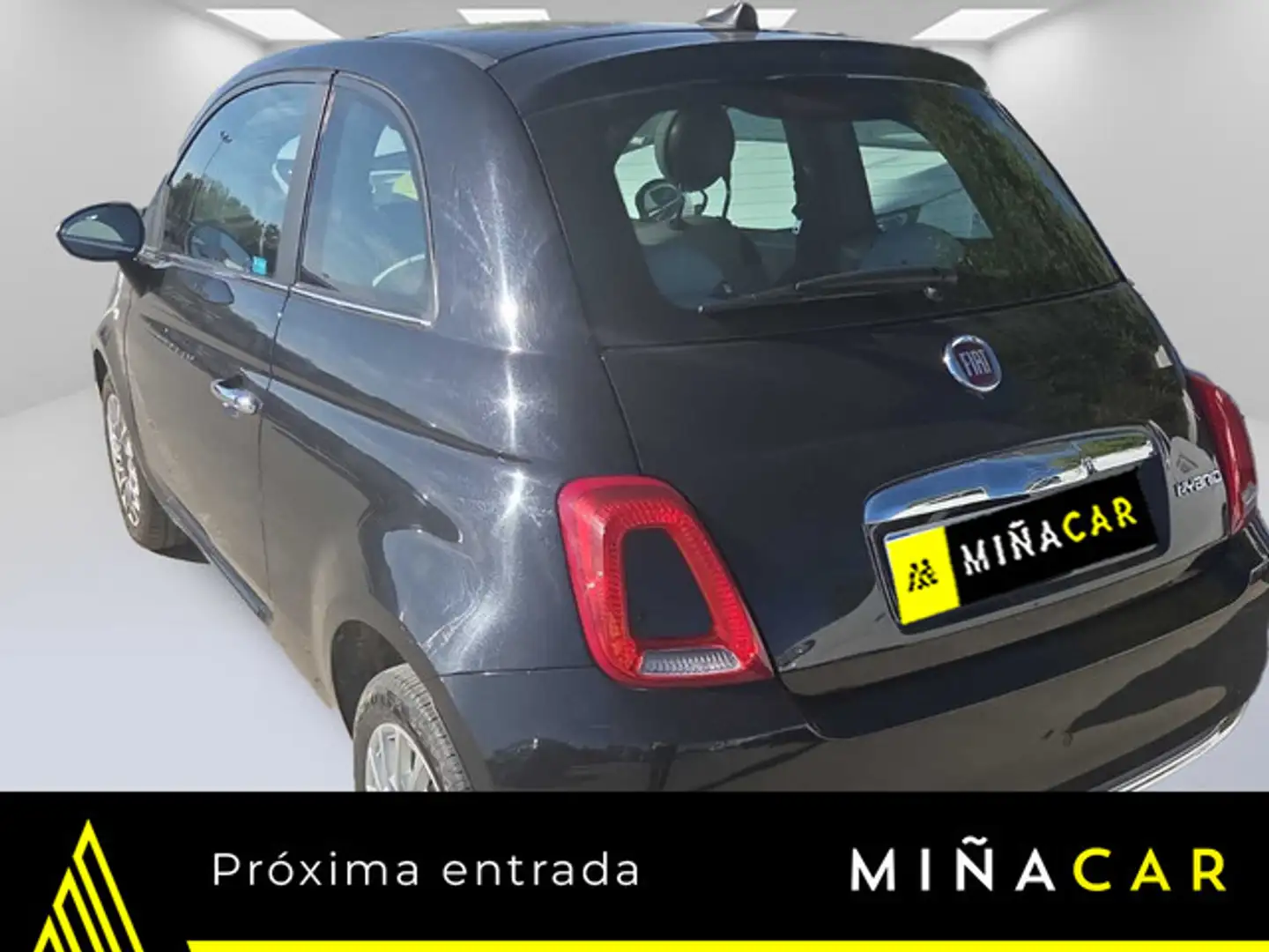 Fiat 500 1.0 Hybrid Dolcevita 52kW Nero - 2