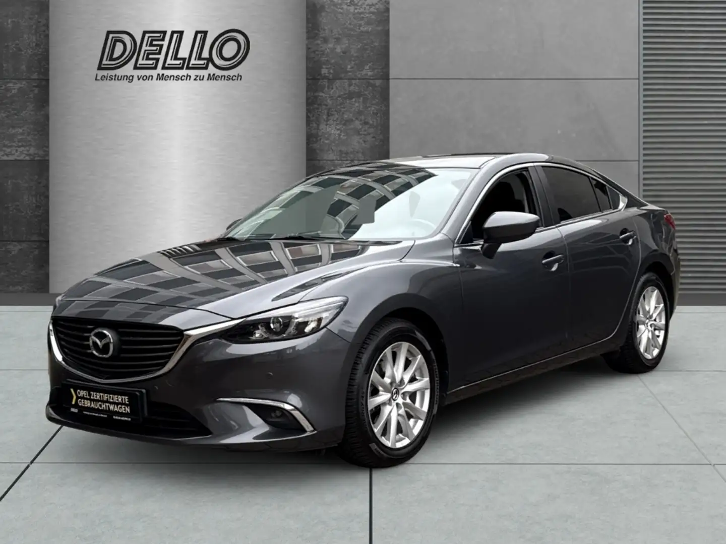 Mazda 6 Exclusive-Line 2.0 PDC Navi Sitzh. Allwetter Klima Grau - 1
