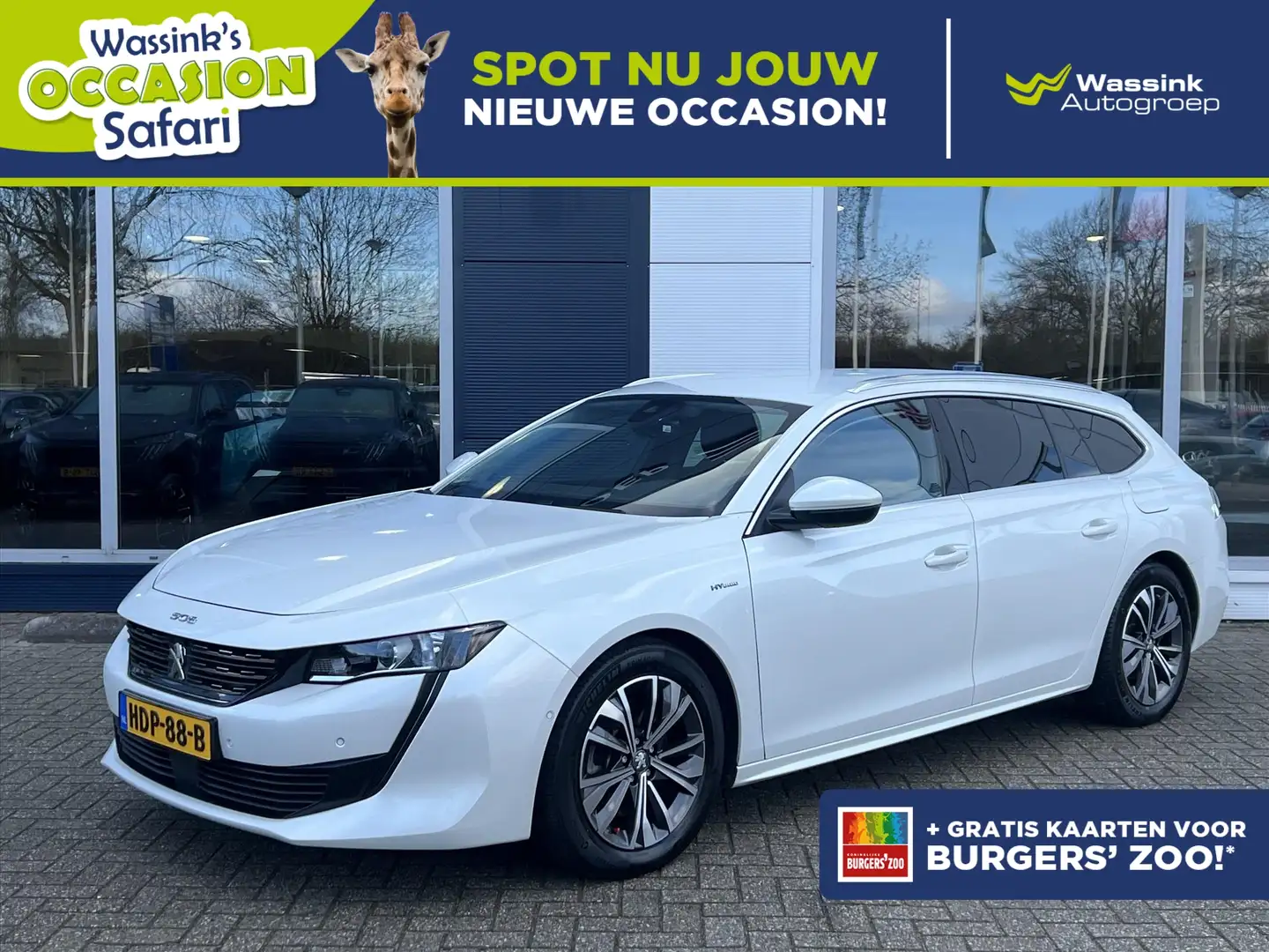 Peugeot 508 Sw 1.6 Hybrid 181pk e-EAT8 Allure Pack Business | Weiß - 1
