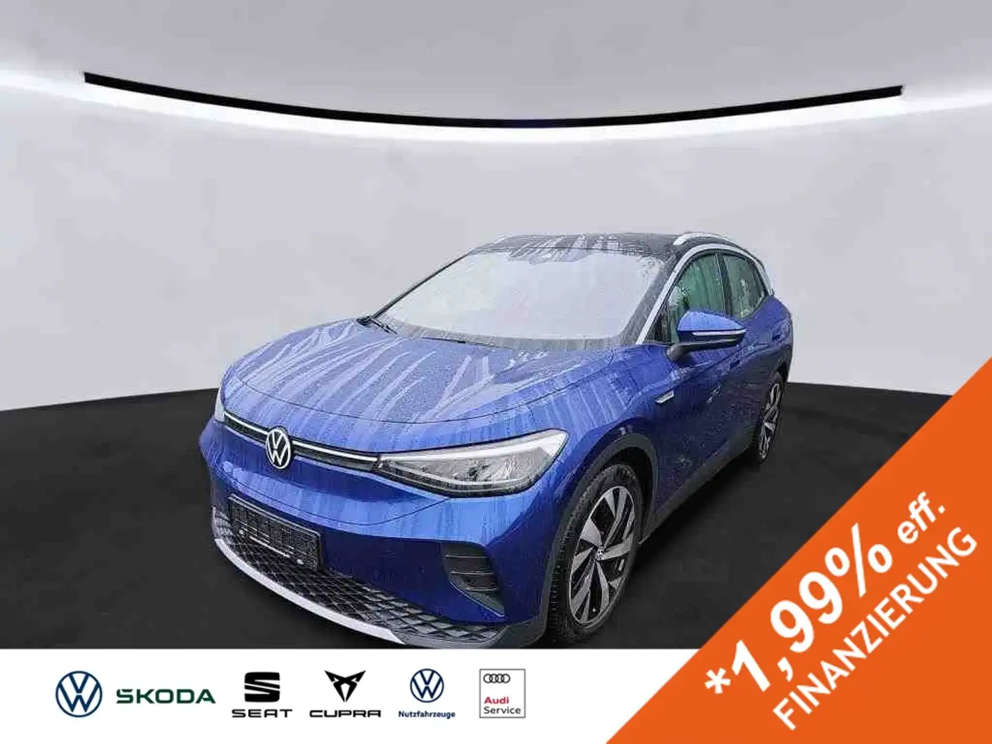 Volkswagen ID.4 PRO PERF. 82 kWh +AHK +LED +RKAM +LM +ACC+ APP +N Blau - 1