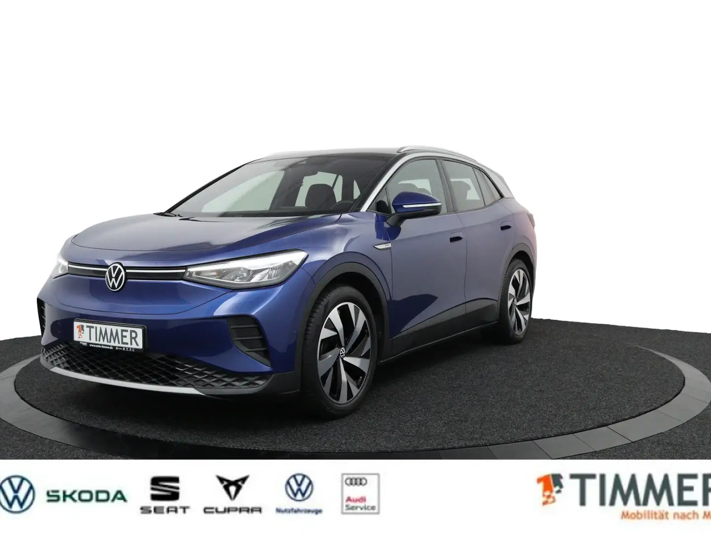 Volkswagen ID.4 PRO PERF. 82 kWh +AHK +LED +RKAM +LM +ACC+ APP +N Blau - 1