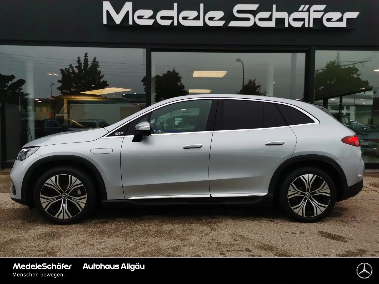 Mercedes-Benz EQE SUV EQE SUV 300 ElectricART 20 AHK D-Light 360° NP95 Silber - 2